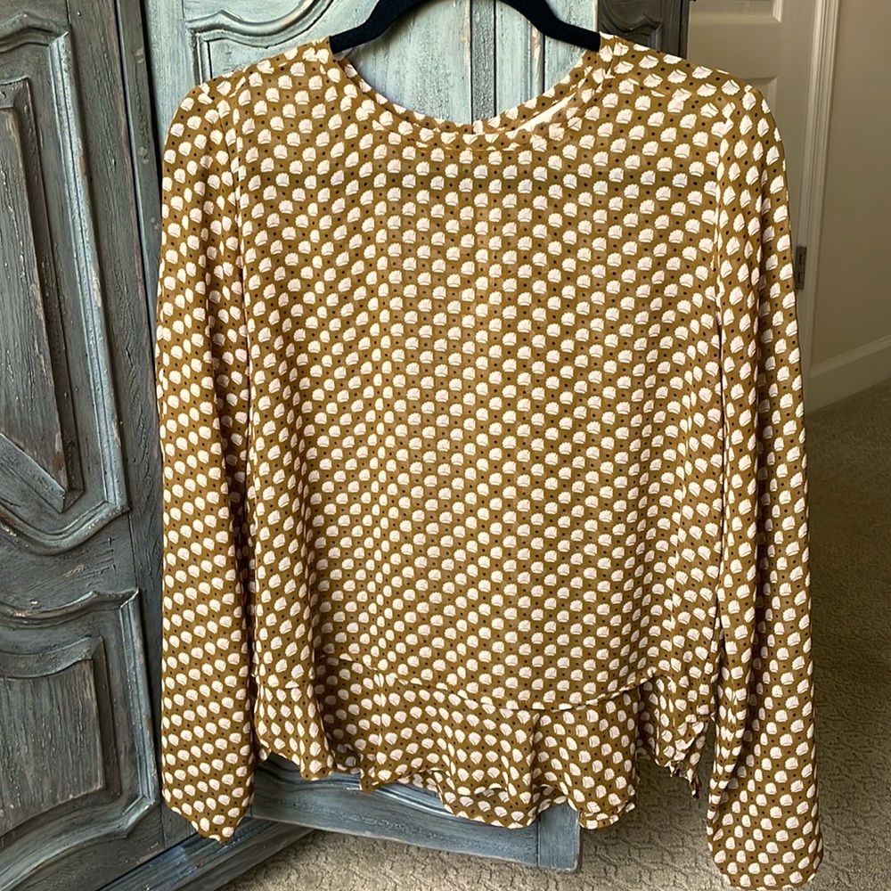 LOFT Long sleeve blouse